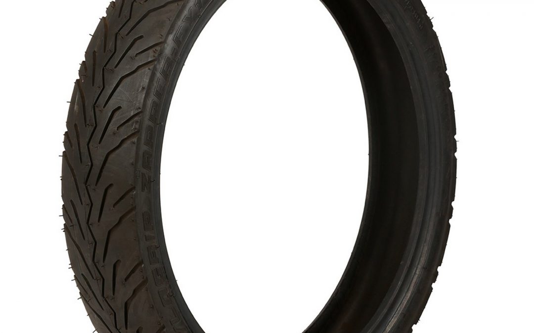 MRF TYRE Nylogrip Zapper FY1 90/80-17 46N Tubeless Bike Tyre, Front