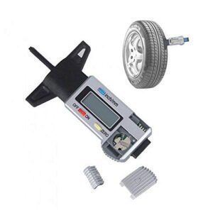 Generic Digital Tyre Tool Pressure/Tread Depth Gauge with Light tire Gauge tire Depth Gauge tire Pressure Gauge