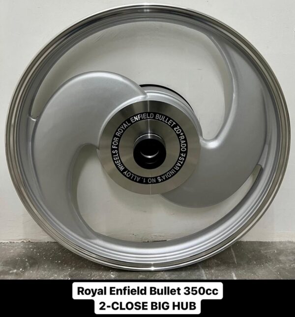 SPLENDOR ALLOY WHEEL SILVER S